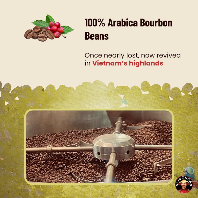 Vietnamese Coffee Pods - Medium Roast Arabica Bourbon | Joyful Flavor | Single Origin | Small Batch Roasted | Saigondan | Compatible with All Nespresso Original Line Machines | 10 Capsules - Image 5